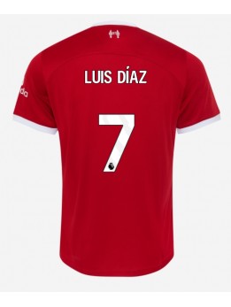Liverpool Luis Diaz #7 Replika Hemmakläder 2023-24 Kortärmad